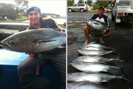 Tuna fishing fires off Portland